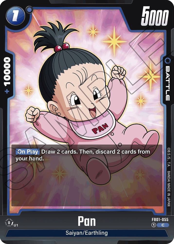 Pan FB01-055 Awakened Pulse Fusion World card