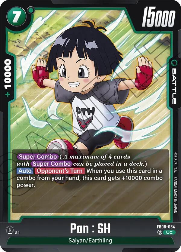 Pan SH FB09-064 Dual Evolution Fusion World card