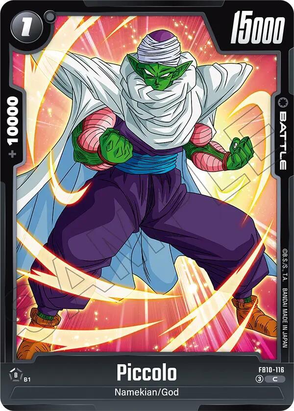 Piccolo FB10-116 Cross Force Fusion World card
