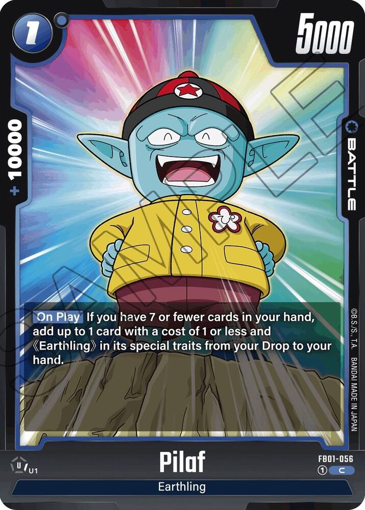 Pilaf FB01-056 Awakened Pulse Fusion World card