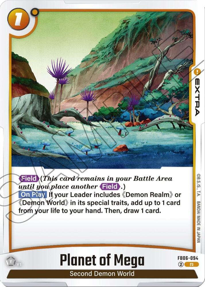 Planet of Mega FB06-094 Rivals Clash Fusion World card