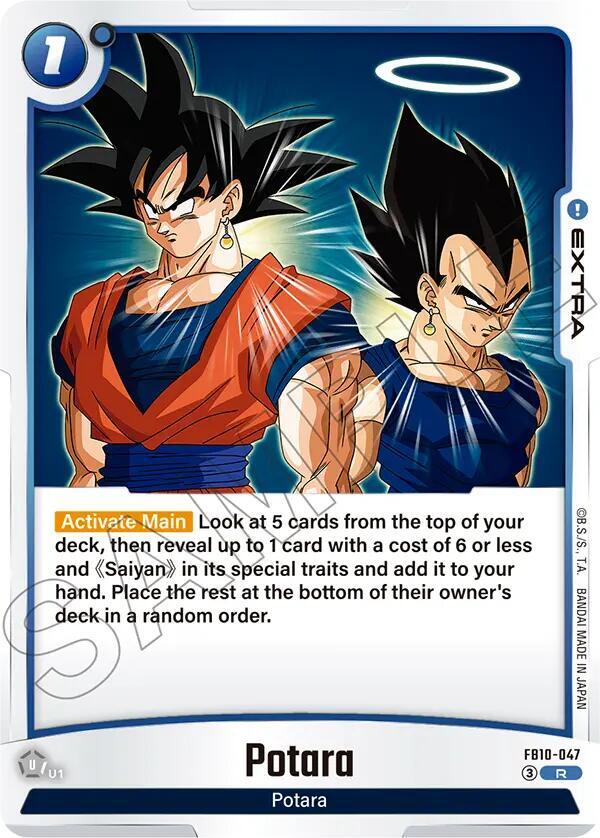 Potara FB10-047 Cross Force Fusion World card