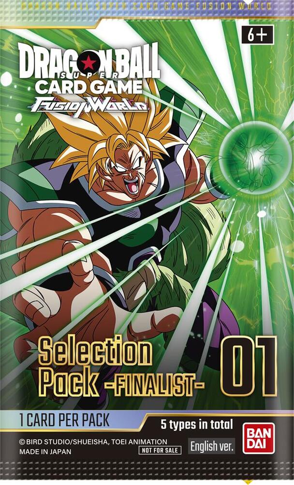 Selection Pack Finalist 01 Tournament and Championship Promos Fusion World card