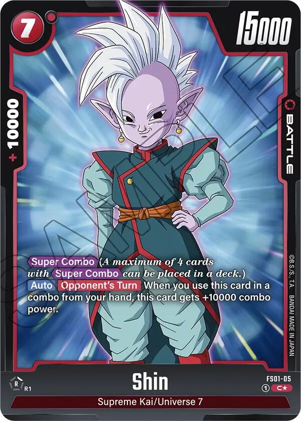 Shin Bonus Pack Alternate Art FS01-05 Starter Deck 1: Son Goku Fusion World card