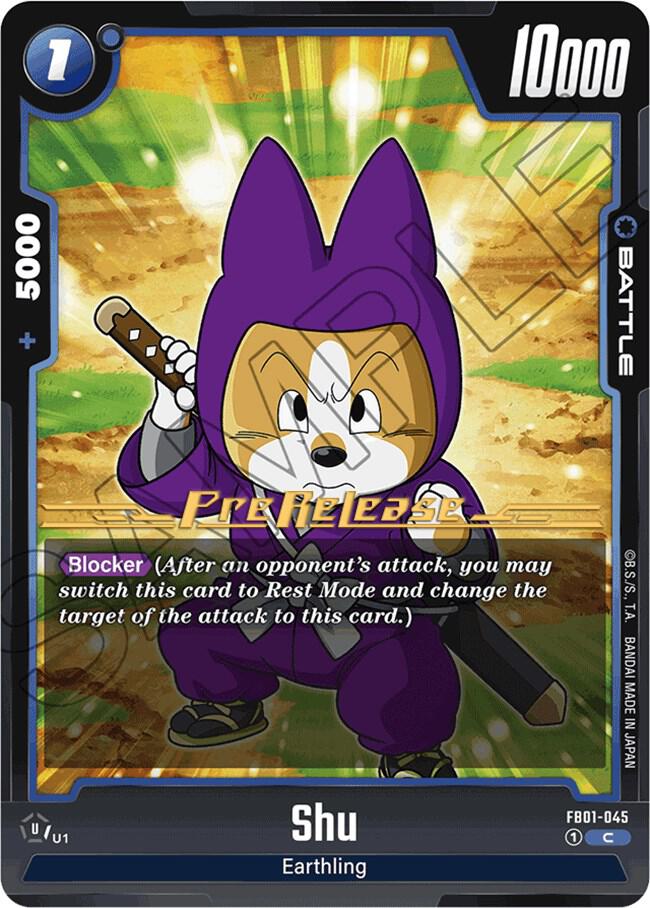 Shu FB01-045 Awakened Pulse Pre-Release Cards Fusion World card