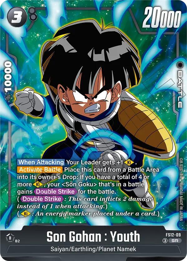 Son Gohan Youth FS12-09 Starter Deck EX: The Beat of Ki Fusion World card