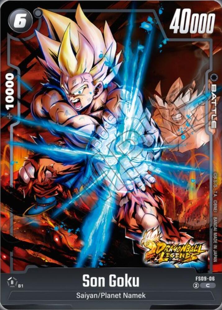Son Goku FS09-06 Starter Deck 9: Shallot Fusion World card