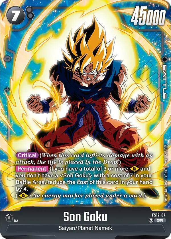 Son Goku FS12-07 Starter Deck EX: The Beat of Ki Fusion World card