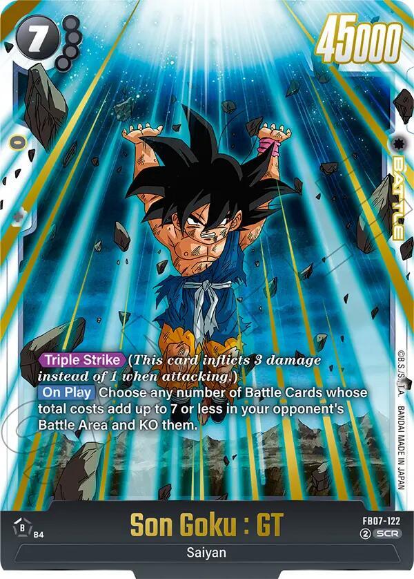 Son Goku GT FB07-122 Wish For Shenron Fusion World card