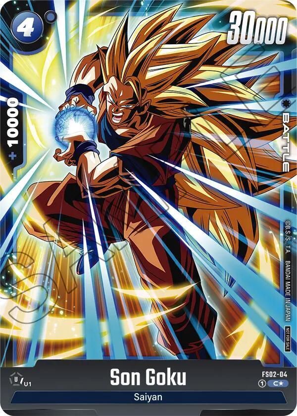 Son Goku Gen Con 2024 Promo FS02-04 Fusion World Promotion Cards and Packs Fusion World card
