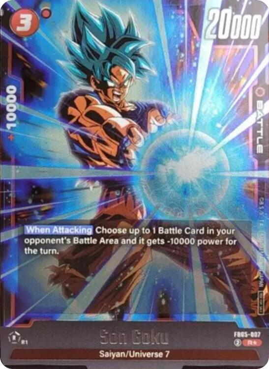 Son Goku Tournament Pack 06 FB05-007 Tournament and Championship Promos Fusion World card
