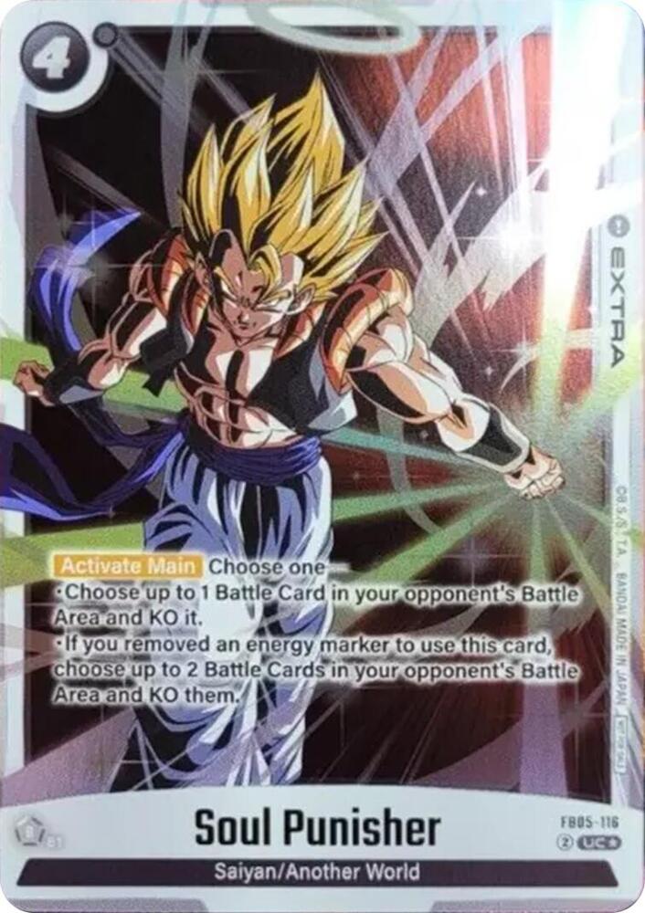 Soul Punisher Tournament Pack 06 FB05-116 Tournament and Championship Promos Fusion World card