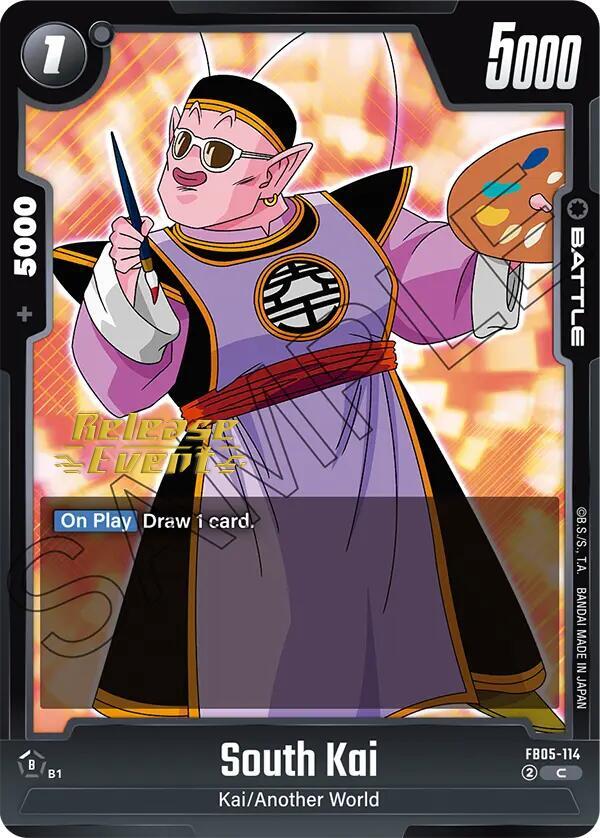 South Kai FB05-114 New Adventure Release Event Cards Fusion World card
