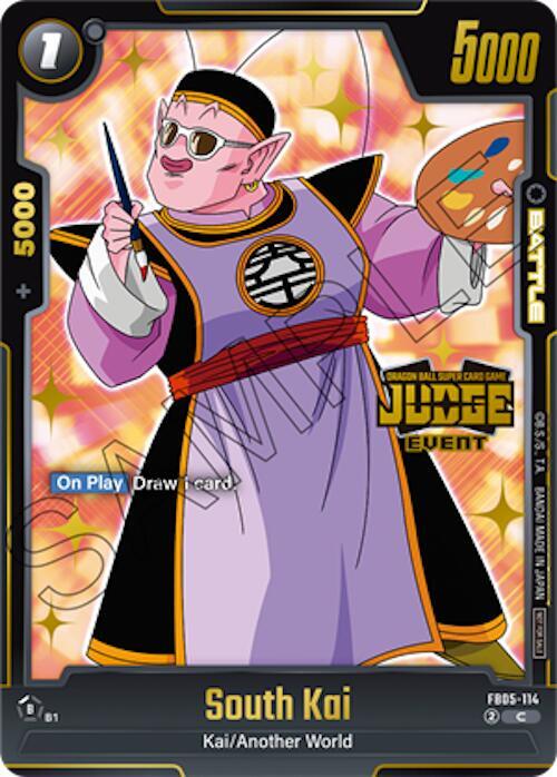 South Kai Judge Pack Event Judge 04 FB05-114 Tournament and Championship Promos Fusion World card