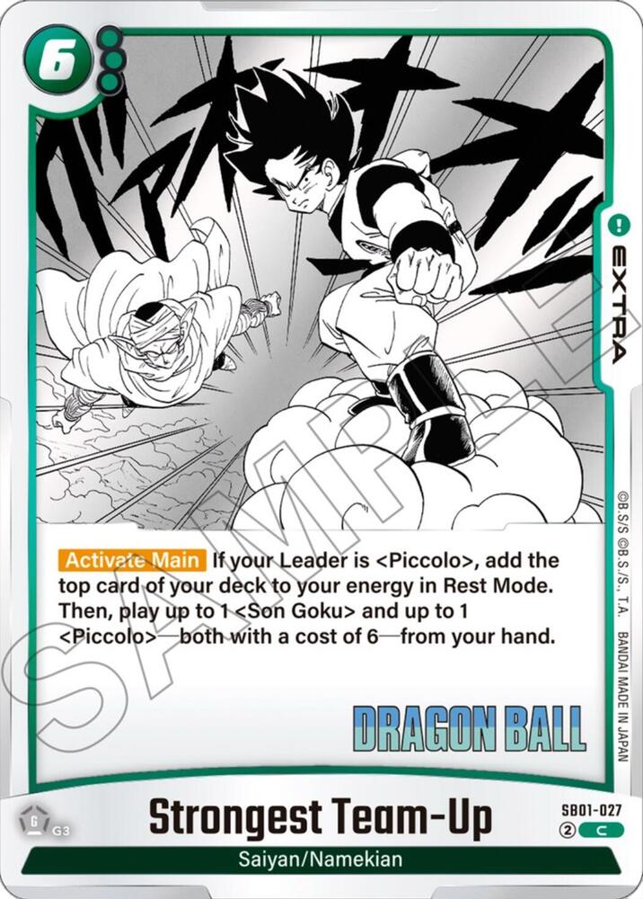 Strongest Team Up SB01-027 Manga Booster 01 Fusion World card