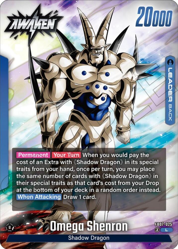 Syn Shenron FB07-025 Wish For Shenron Fusion World card