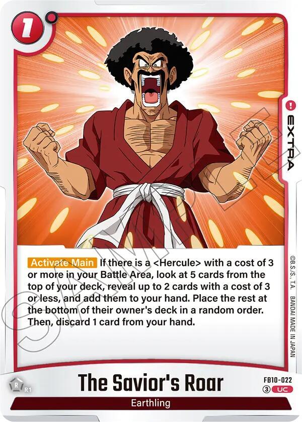 The Saviors Roar FB10-022 Cross Force Fusion World card