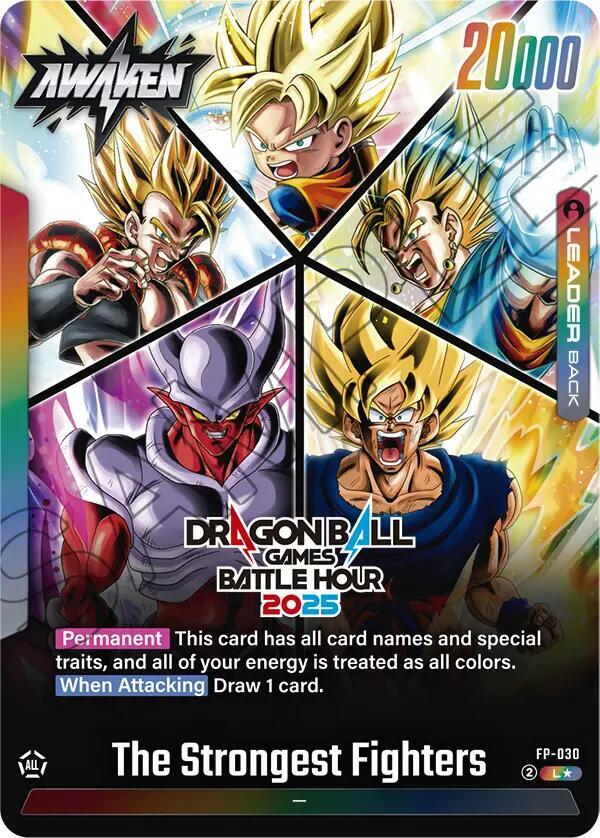 The Strongest Fighters FP-030 Tournament and Championship Promos Fusion World card