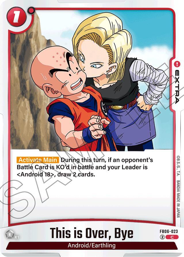 This is Over Bye FB06-023 Rivals Clash Fusion World card