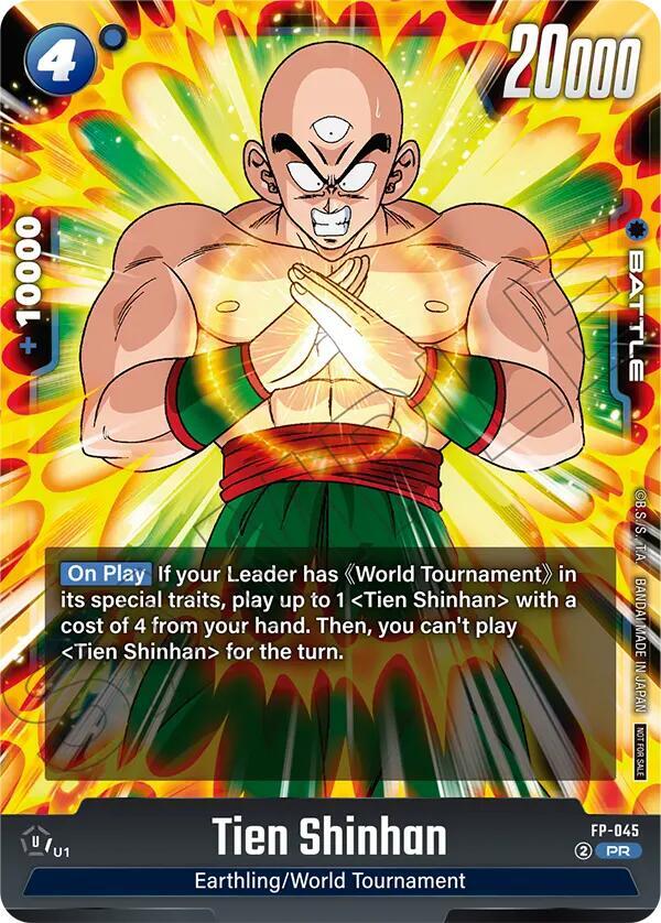 Tien Shinhan Tournament Pack 07 FP-045 Tournament and Championship Promos Fusion World card