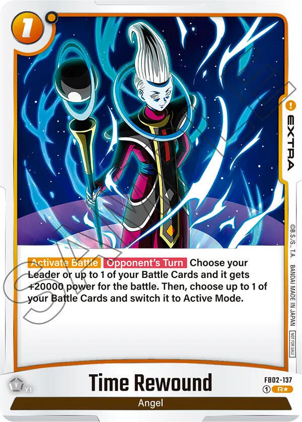 Time Rewound Championship Pack 01 FB02-137 Tournament and Championship Promos Fusion World card