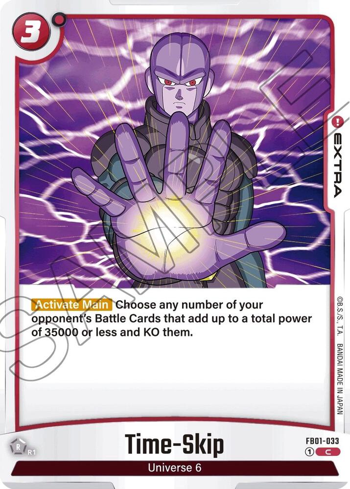 Time Skip FB01-033 Awakened Pulse Fusion World card