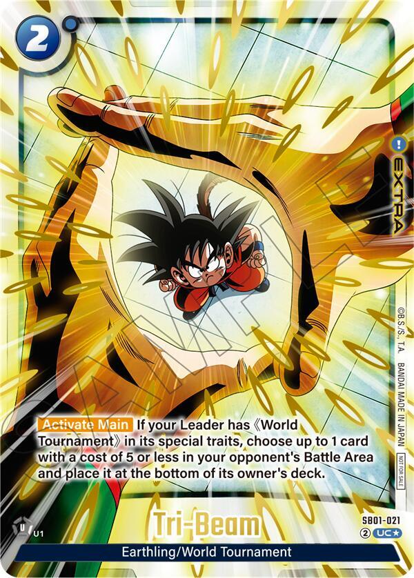 Tri Beam Limited Pack 02 Alternate Art SB01-021 Tournament and Championship Promos Fusion World card