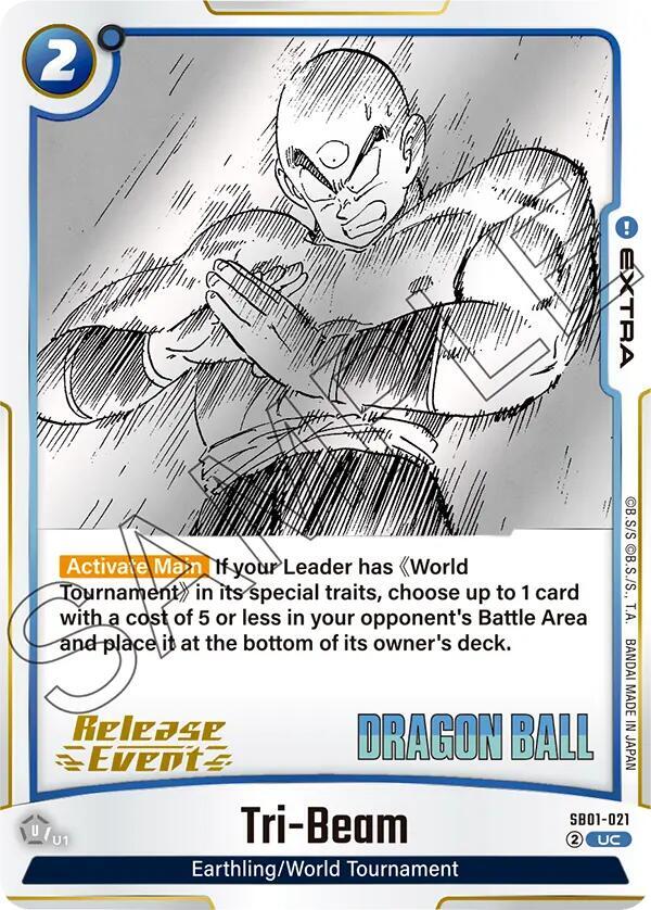 Tri Beam SB01-021 Manga Booster 01 Release Event Cards Fusion World card