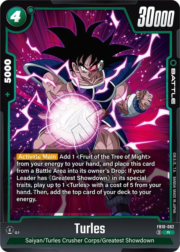 Turles FB10-062 Cross Force Fusion World card