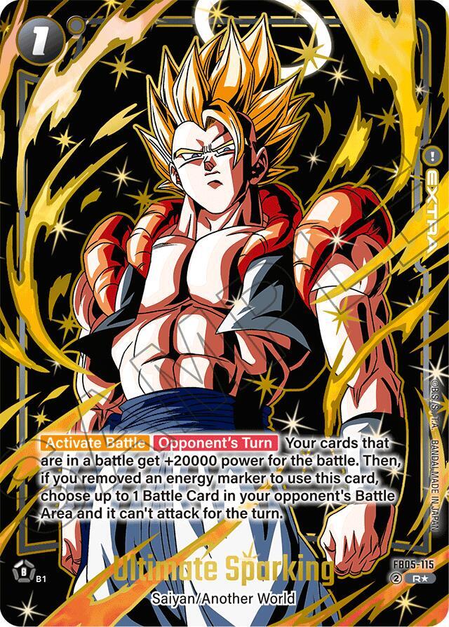 Ultimate Sparking Alternate Art FB05-115 New Adventure Alternate Art Reprints Fusion World card