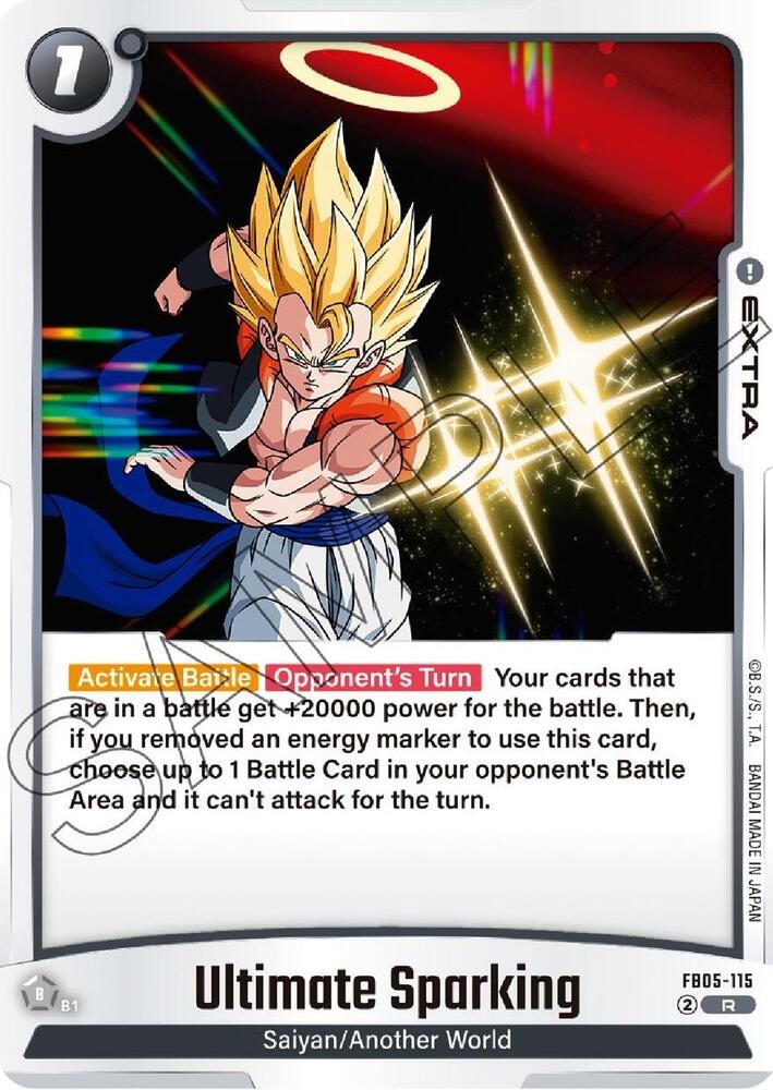 Ultimate Sparking FB05-115 New Adventure Fusion World card