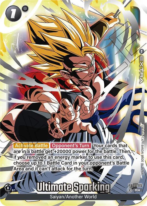Ultimate Sparking Reprint FB05-115 Fusion World Promotion Cards and Packs Fusion World card