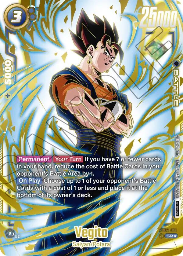 Vegito Ultimate Battle 2024 Vol2 FB02-061 Tournament and Championship Promos Fusion World card