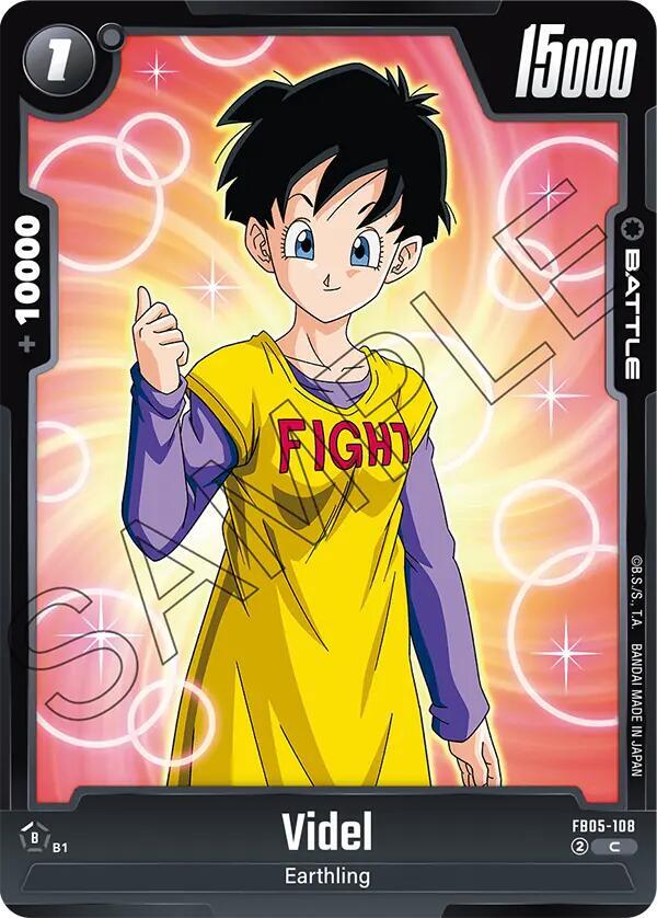 Videl FB05-108 New Adventure Fusion World card