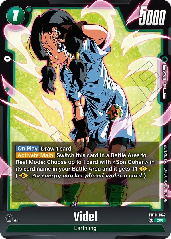 Videl FB10-064 Cross Force Fusion World card