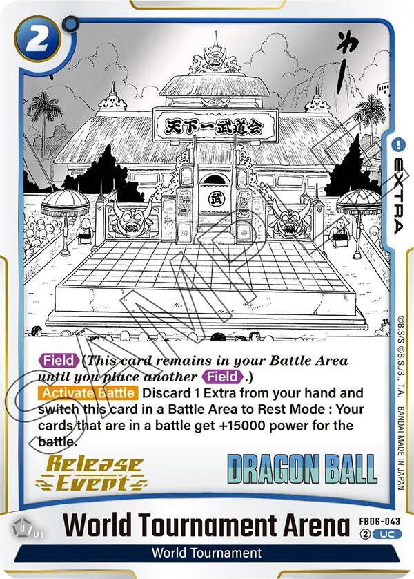 World Tournament Arena FB06-043 Manga Booster 01 Release Event Cards Fusion World card
