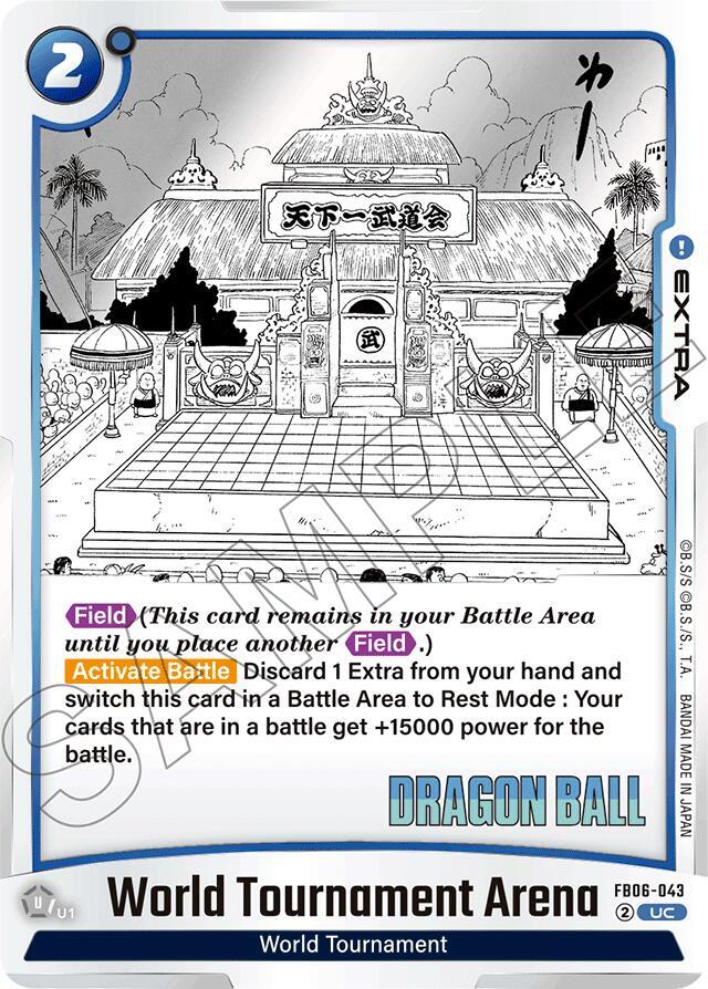 World Tournament Arena FB06-043 Manga Booster 01 Fusion World card