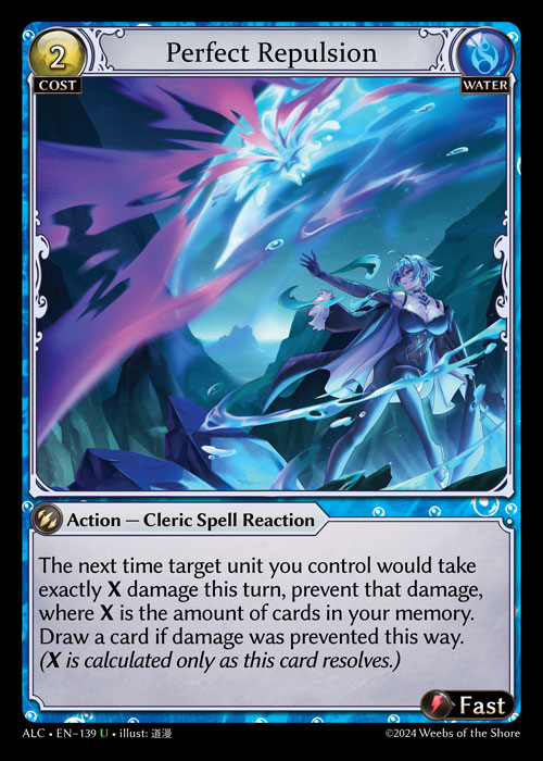 Perfect Repulsion ALC-EN-139-Normal-Uncommon (U) - Alchemical Revolution - Grand Archive Card