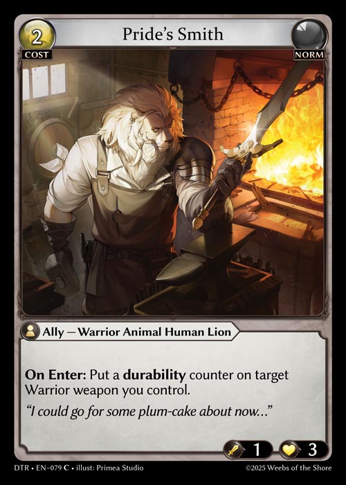 Pride's Smith DTR-EN-079-Normal-Common (C) - Distorted Reflections - Grand Archive Card