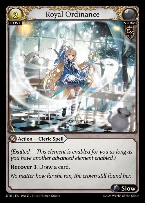 Royal Ordinance DTR-EN-088-Normal-Common (C) - Distorted Reflections - Grand Archive Card