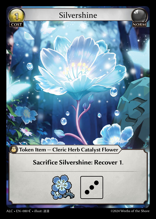 Silvershine ALC-EN-080-Normal-Common (C) - Alchemical Revolution - Grand Archive Card