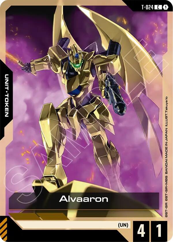 alvaaron T-024 Phantom Aria Gundam card