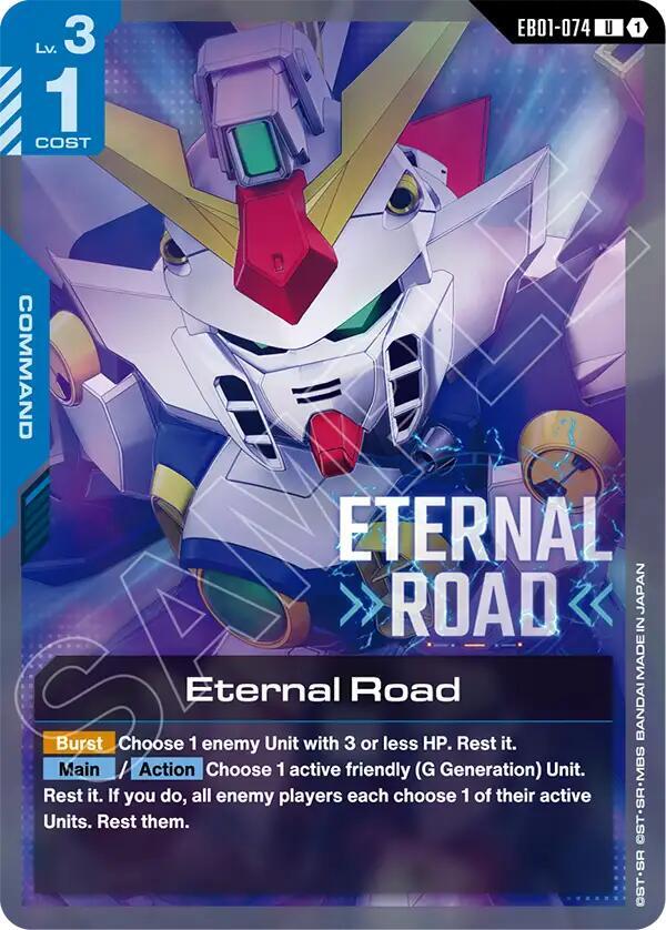 eternal road EB01-074 Eternal Nexus Gundam card