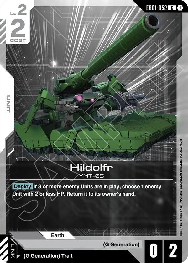 hildolfr EB01-052 Eternal Nexus Gundam card