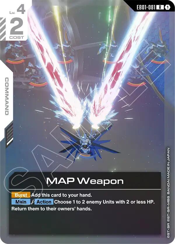 map weapon EB01-081 Eternal Nexus Gundam card