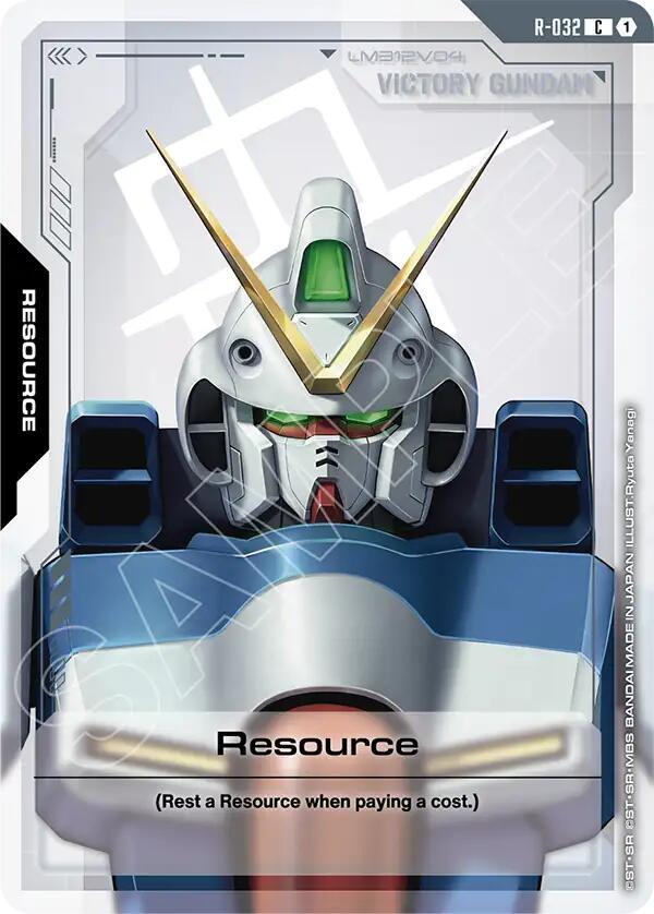 resource R-032 Phantom Aria Gundam card