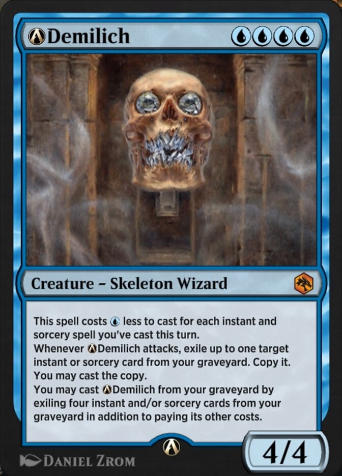 A-Demilich AFR-A-53 Adventures in the Forgotten Realms Magic card