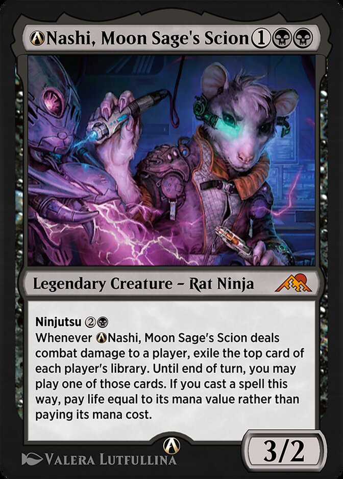 A-Nashi, Moon Sage's Scion NEO-A-114 Kamigawa: Neon Dynasty Magic card