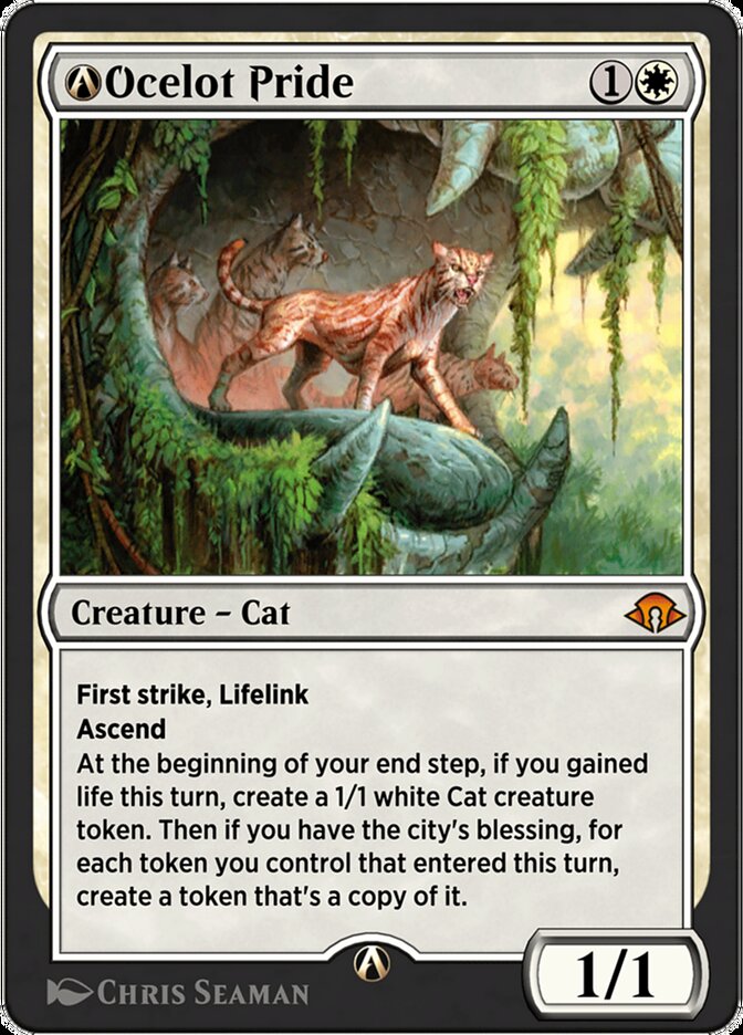 A-Ocelot Pride MH3-A-38 Modern Horizons 3 Magic card
