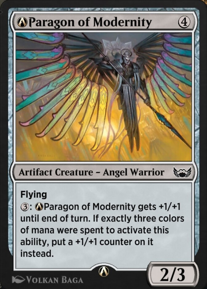 A-Paragon of Modernity SNC-A-242 Streets of New Capenna Magic card